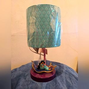 Disney Jasmine table lamp vintage